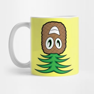 Pineapple Upside-Down Shirt Mug